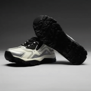 Zubax Men’s Chunky Sneakers | Latest Stylish White & Silver Casual Shoes for Daily Wear & Outdoors
