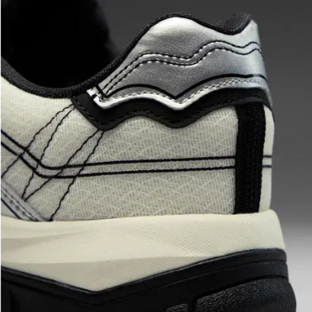 Zubax Men’s Chunky Sneakers | Latest Stylish White & Silver Casual Shoes for Daily Wear & Outdoors - Image 6